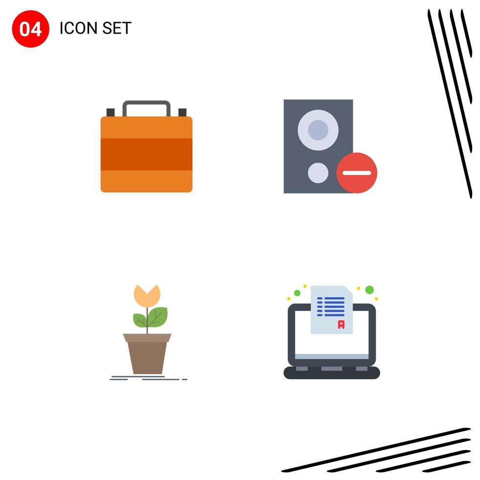 4 User Interface Flat Icon Pack of modern Signs and Symbols of accessories remove clothes shop devices game Editable Vector Design Elements