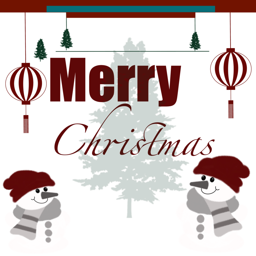 Decor snowman in christmas png