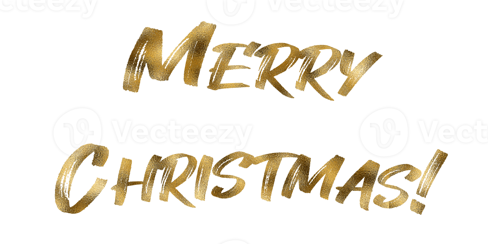 vrolijk Kerstmis tekst met gouden schitteren effect. belettering schoonschrift geïsoleerd Aan transparant achtergrond. vakantie illustratie element. vrolijk Kerstmis script schoonschrift png