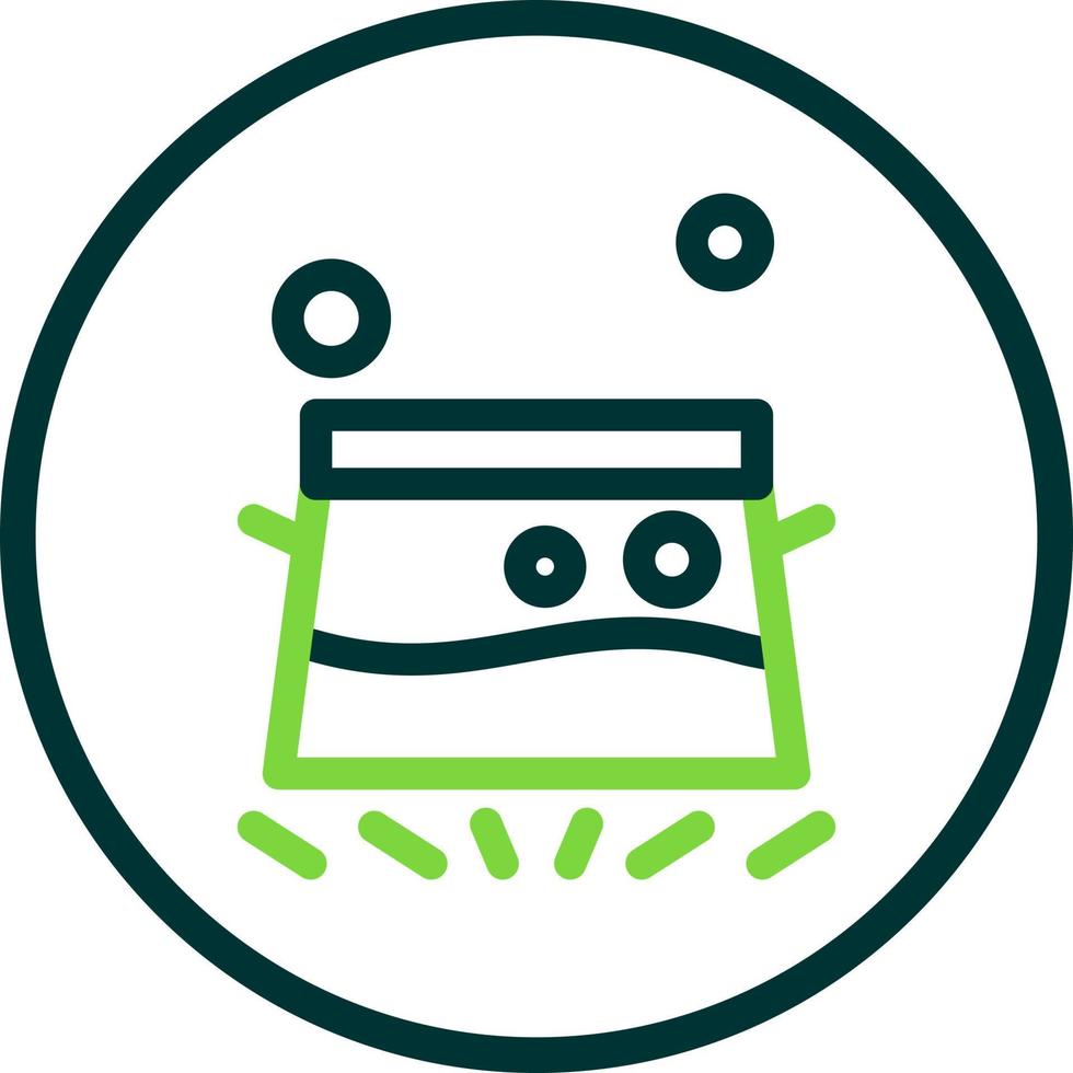 Water Boil Vector Icon Design