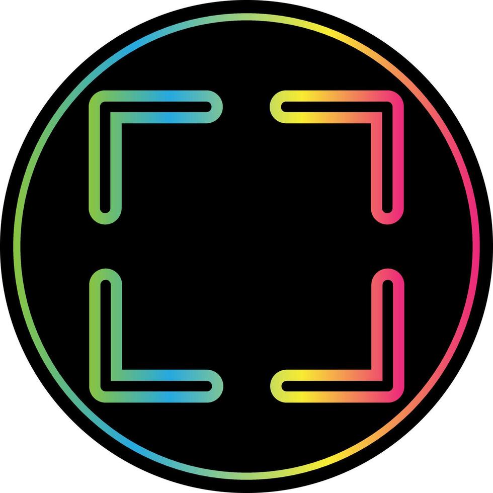Maximize Vector Icon Design