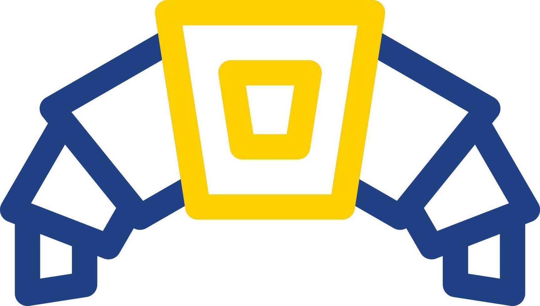 Croissant Vector Icon Design