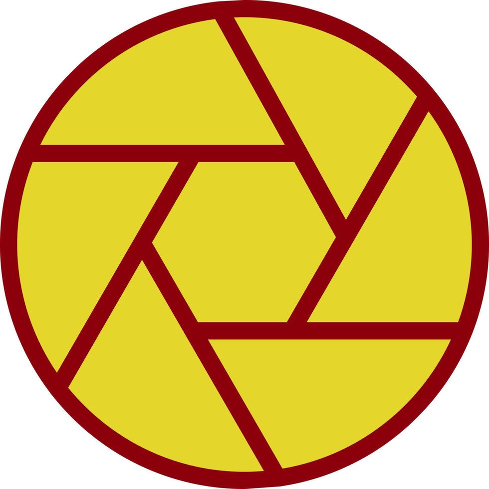 Aperture Vector Icon Design