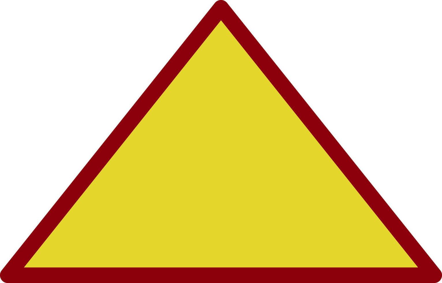 Triangle Vector Icon Design