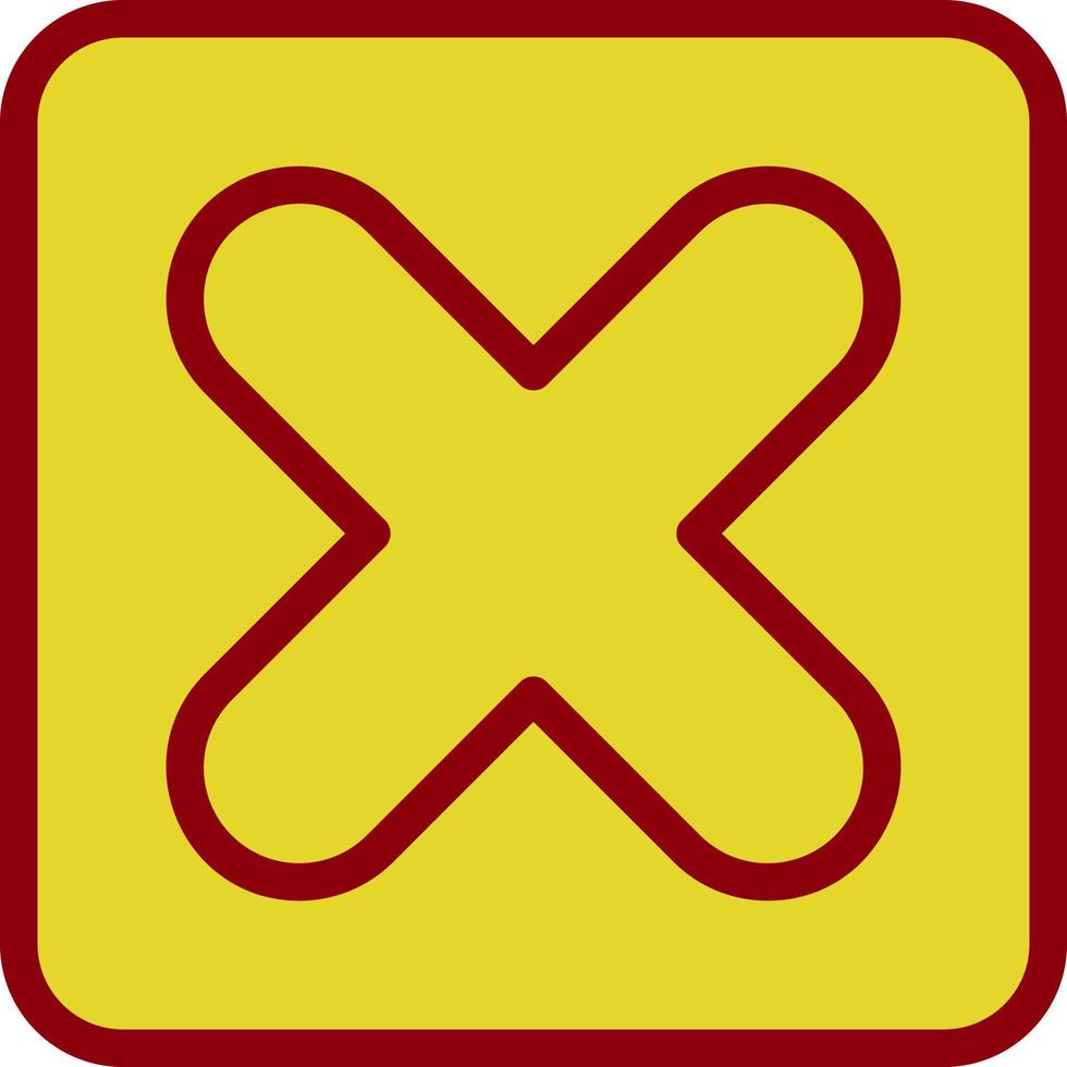 Delete Vector Icon Design