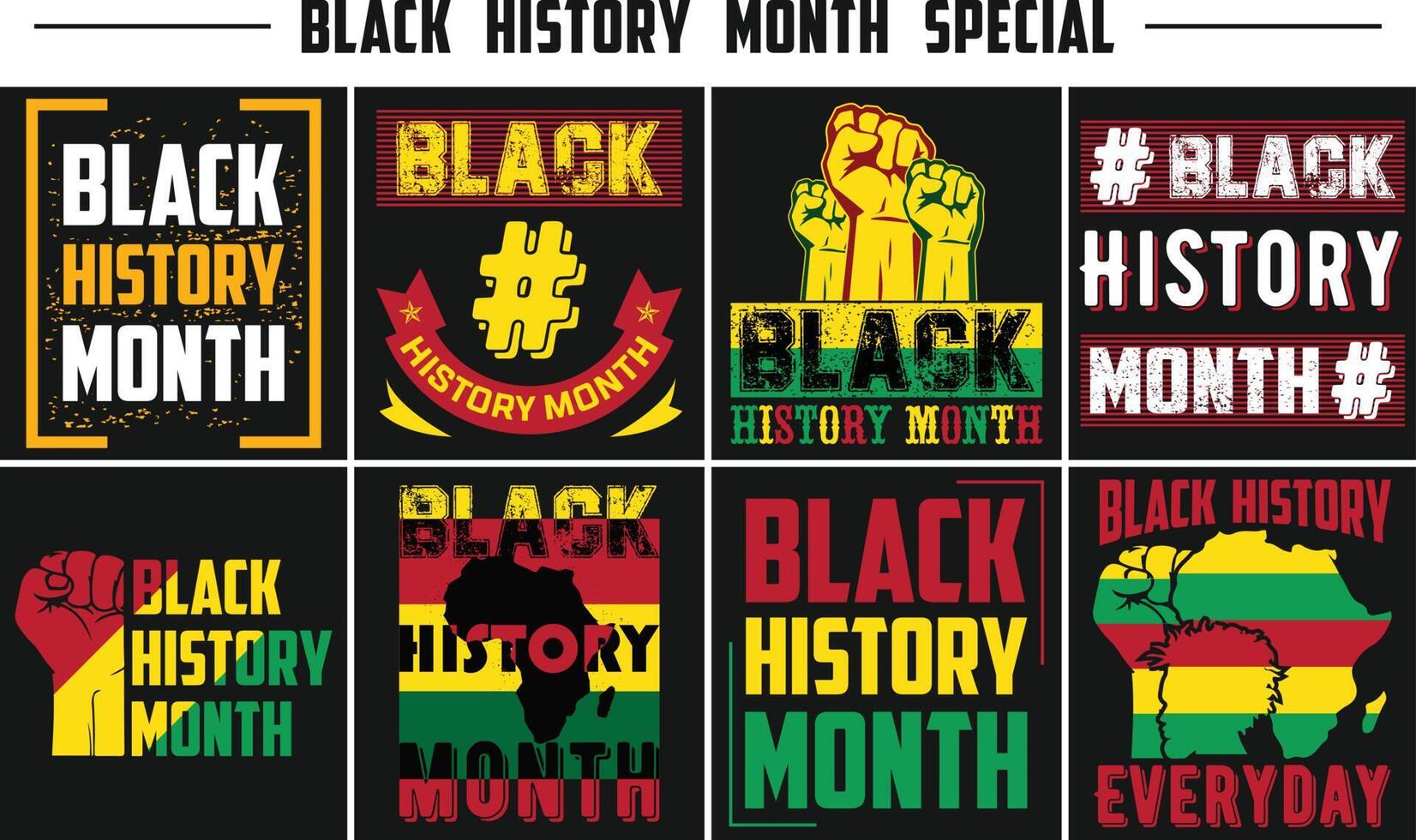 Black history month celebrate. vector illustration design graphic Black history month