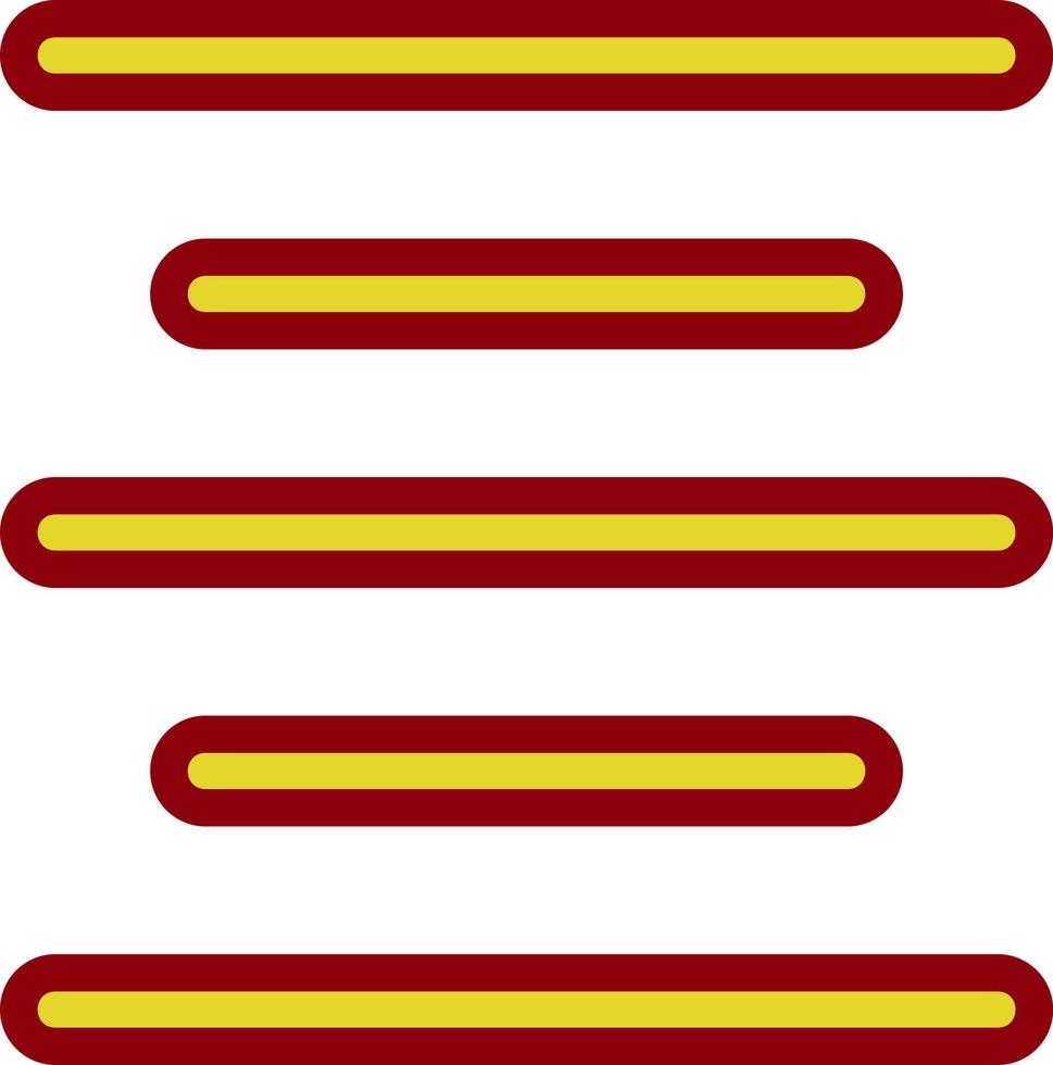 Align Vector Icon Design
