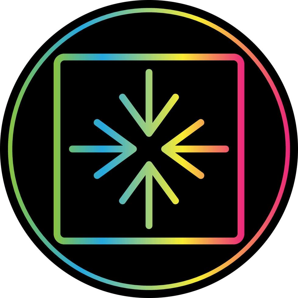 Minimize Vector Icon Design
