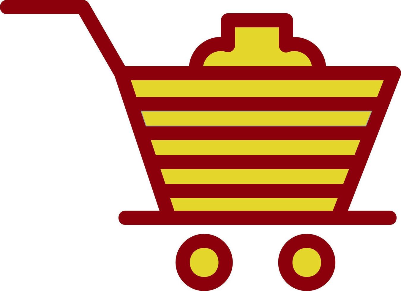 diseño de icono de vector de carrito de compras