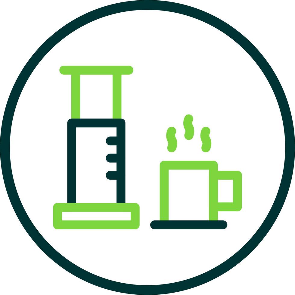 Aeropress Vector Icon Design