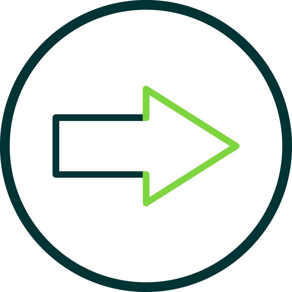 Right Vector Icon Design