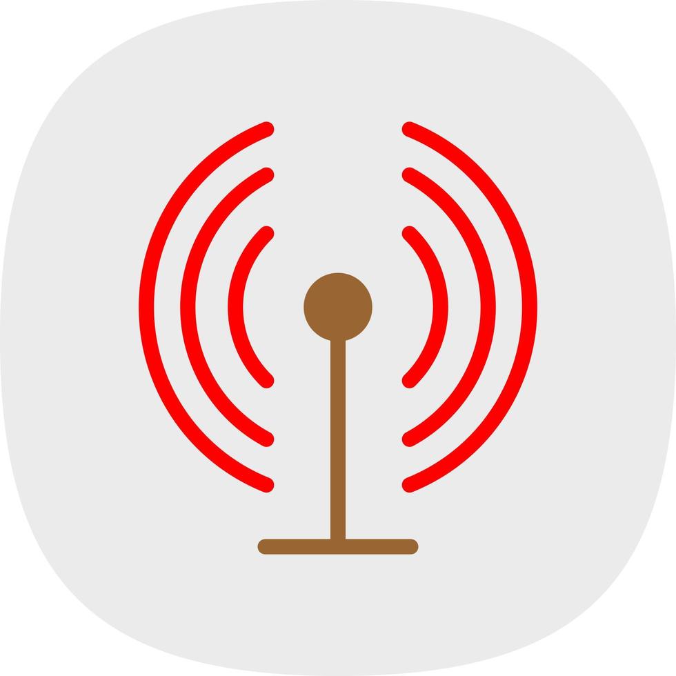 Antenna Vector Icon Design