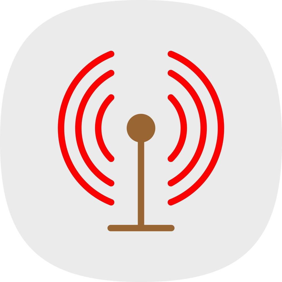 Antenna Vector Icon Design