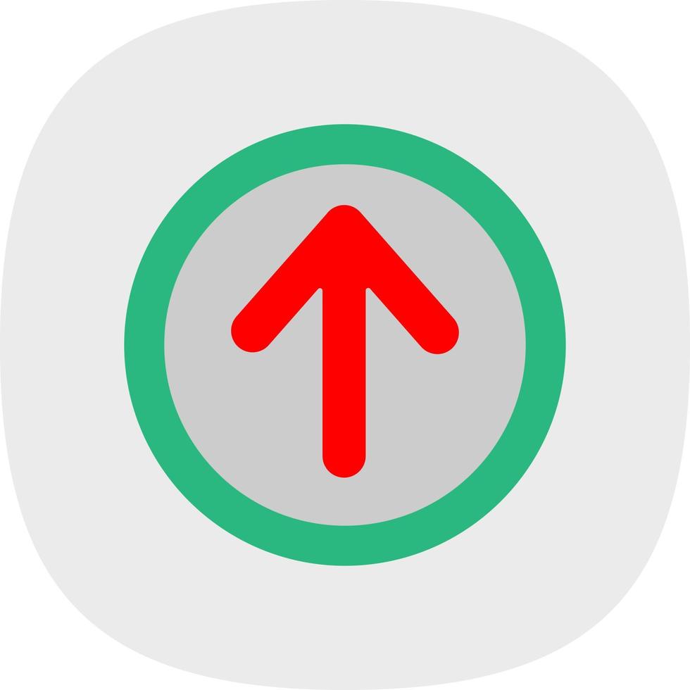 Arrow Up Vector Icon Design