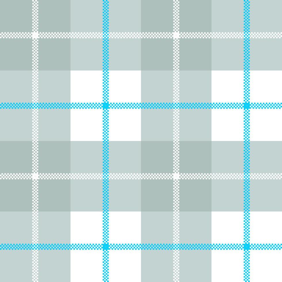 seamless plaid fabric for shirts, blankets, tablecloths, covers or other fashion items. Daily life and home textile printing vector