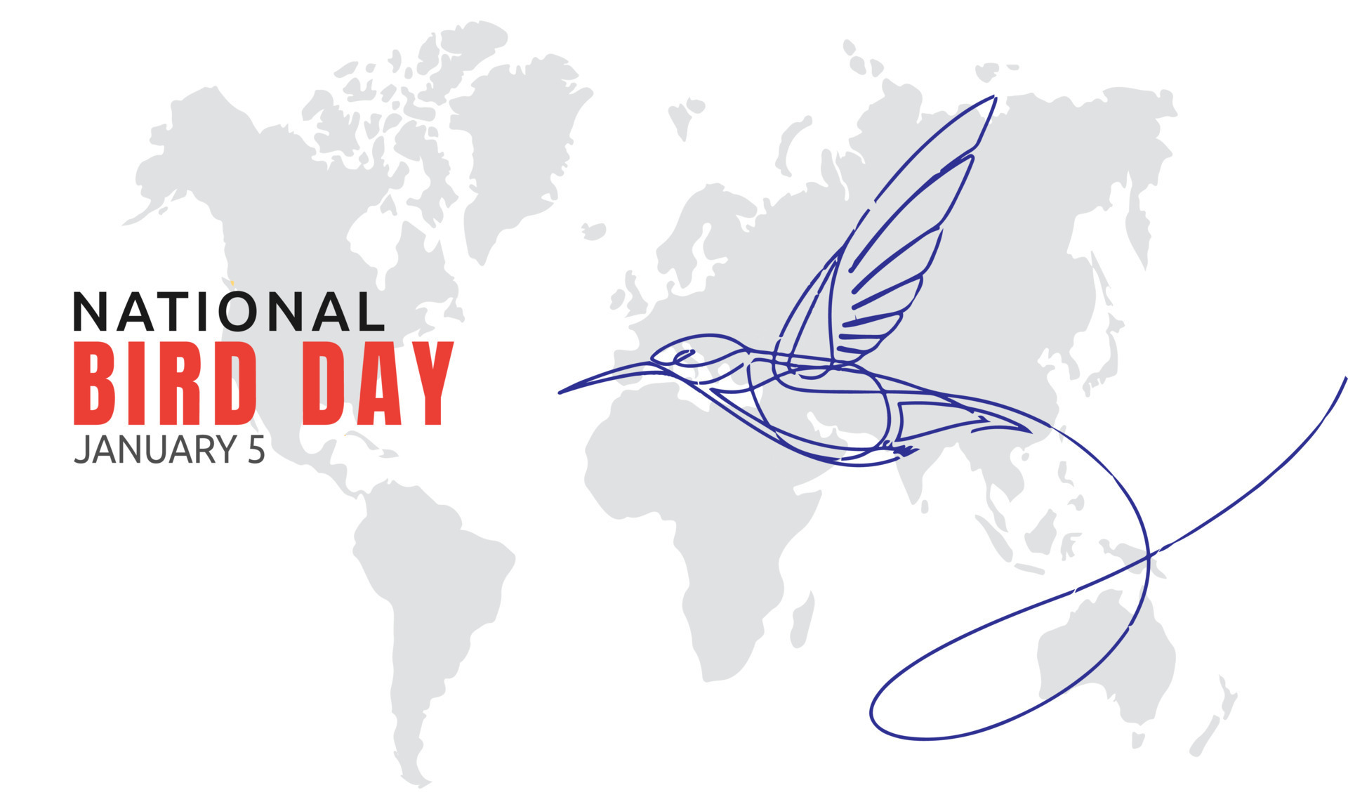 national bird day or international bird day 5 january, . Suitable for