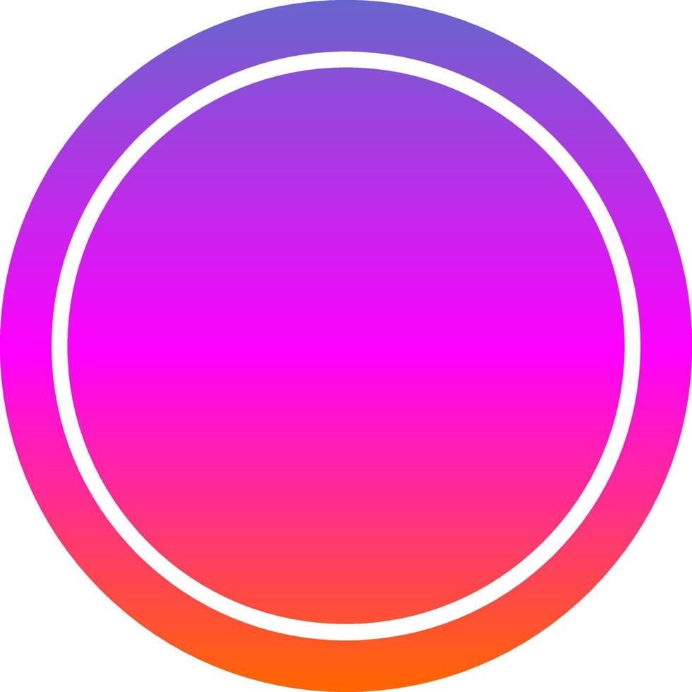 Circle Vector Icon Design