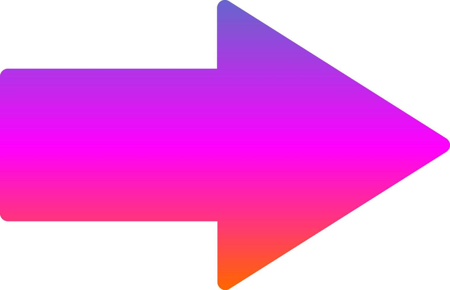 Right Vector Icon Design