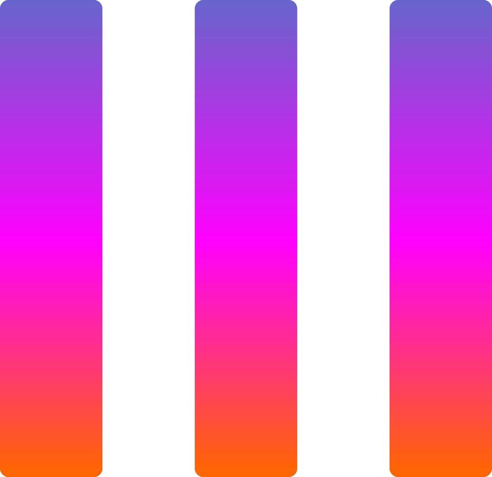 Vertical Vector Icon Design