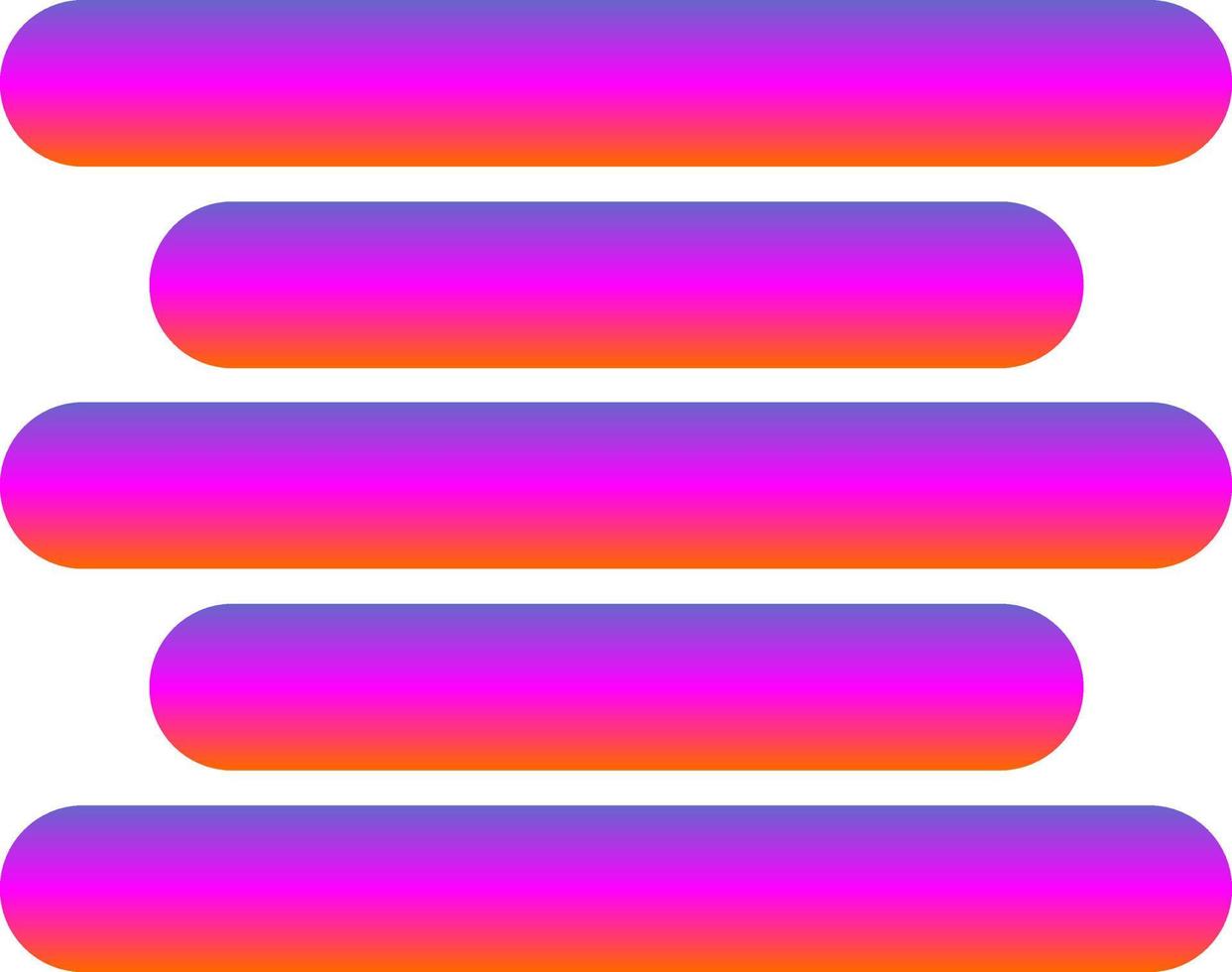 Align Vector Icon Design