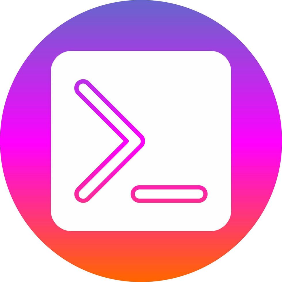 Terminal Vector Icon Design
