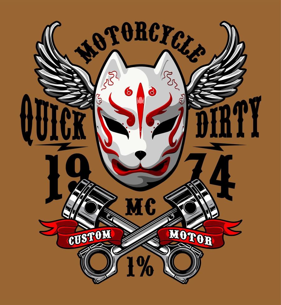 biker vector template