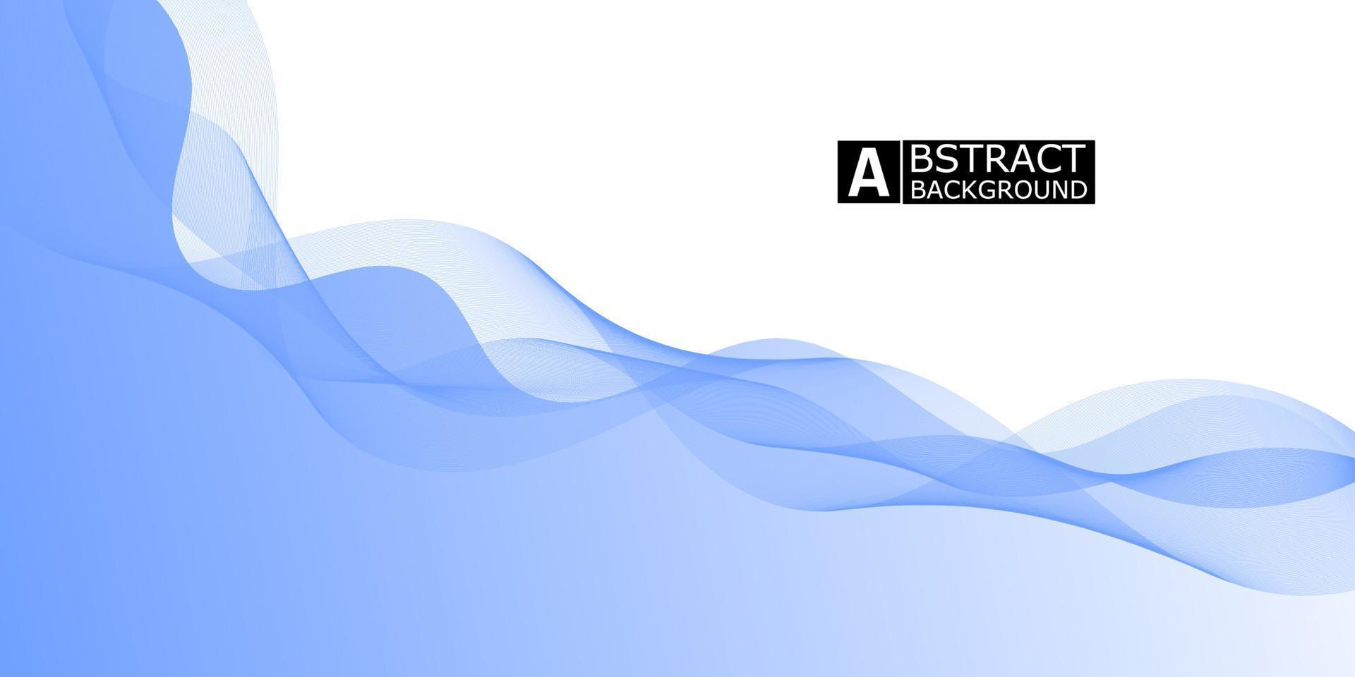 abstract wave background with a simple but modern impression of blue, eps vector file, still editable.