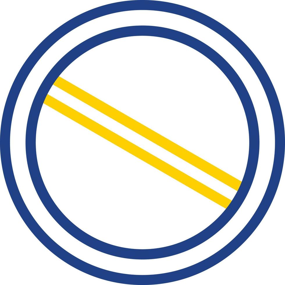 Slash Vector Icon Design