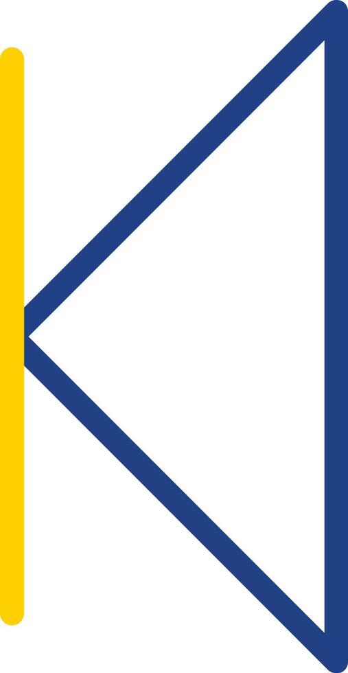 Skip Vector Icon Design