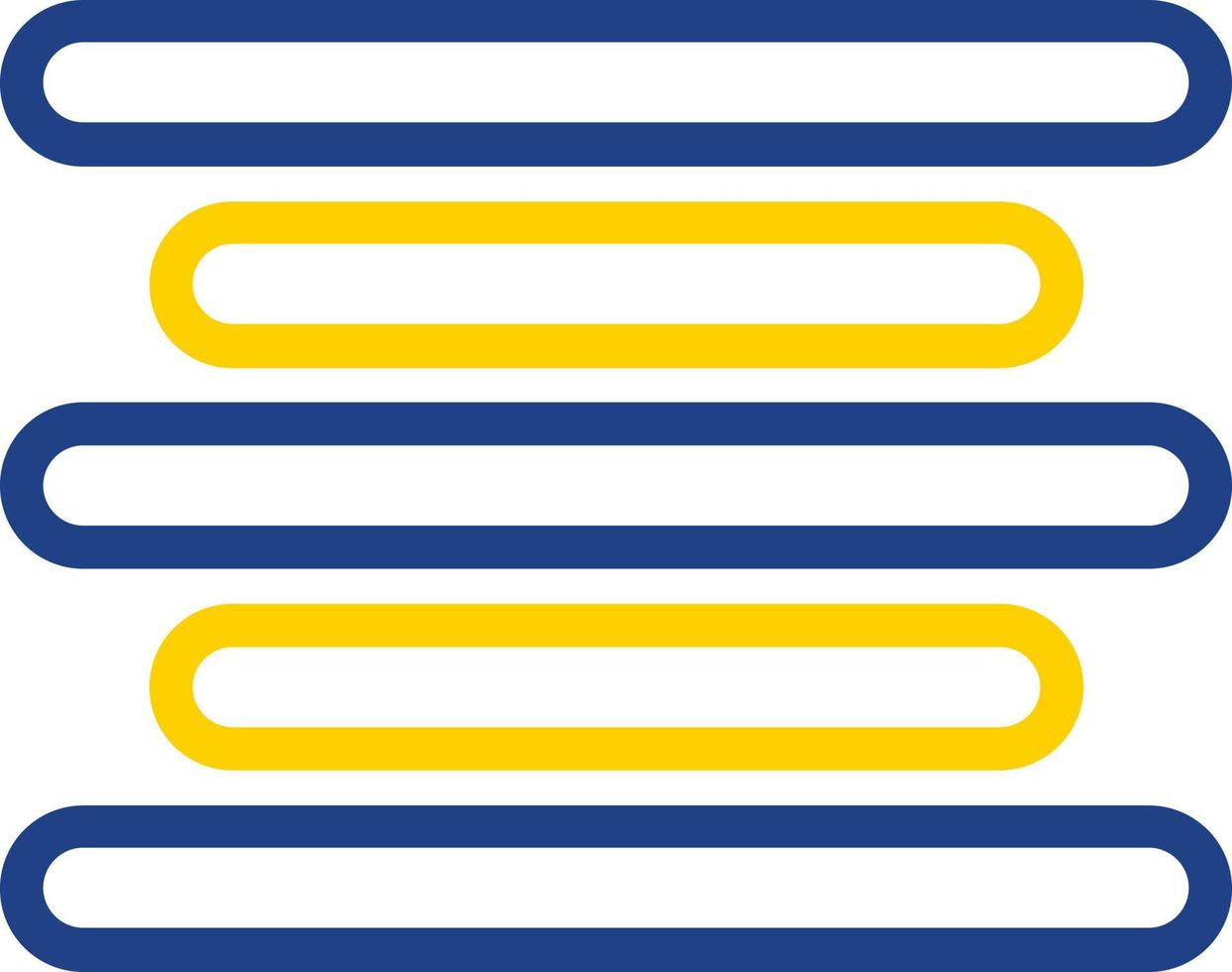 Align Vector Icon Design