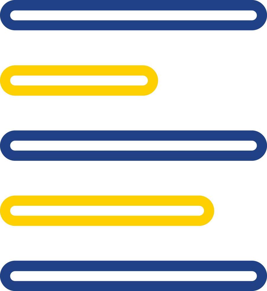 Align Vector Icon Design