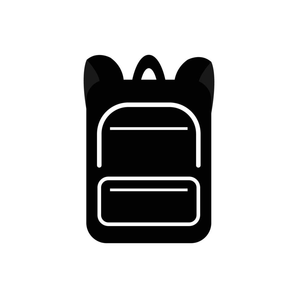 school bag logo vector