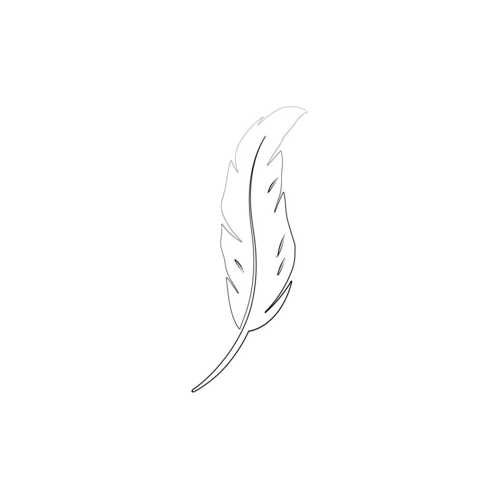 Feather pen logo 15325025 Vector Art at Vecteezy