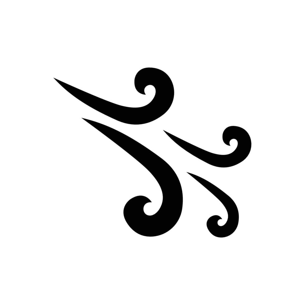 vector de logotipo de viento