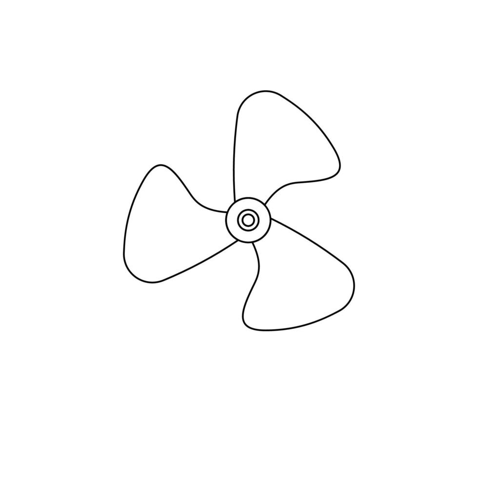 wind fan logo vektor vector