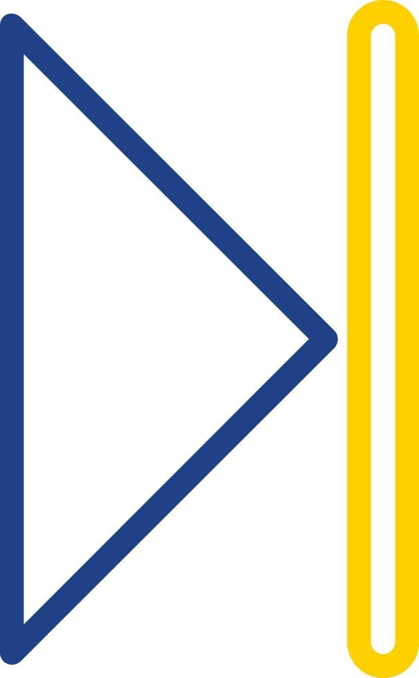 Skip Vector Icon Design