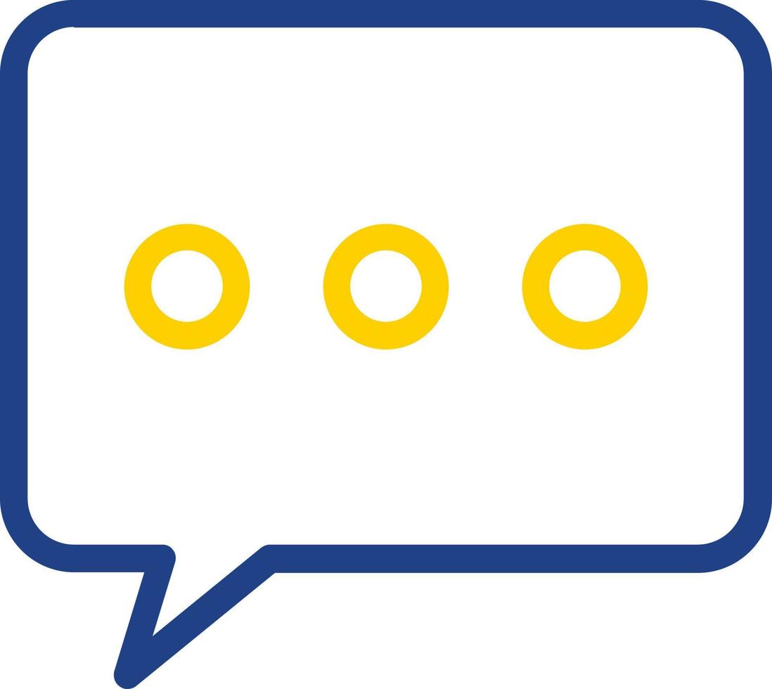 Message square Vector Icon Design