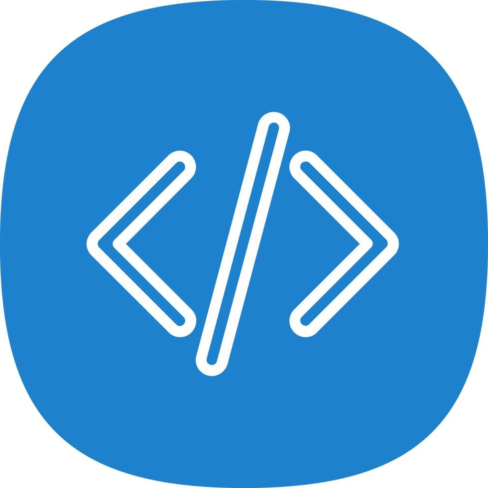 Code Vector Icon Design