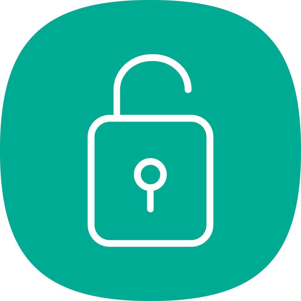 Unlock Vector Icon Design