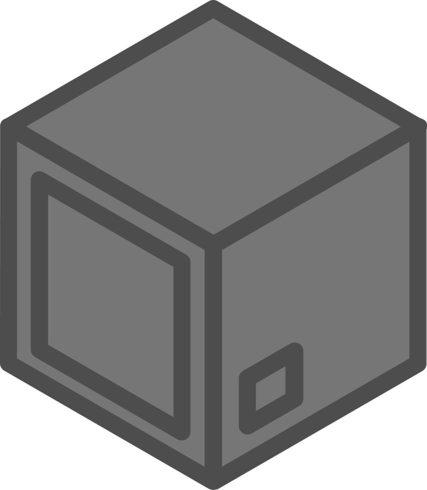 diseño de icono de vector de caja