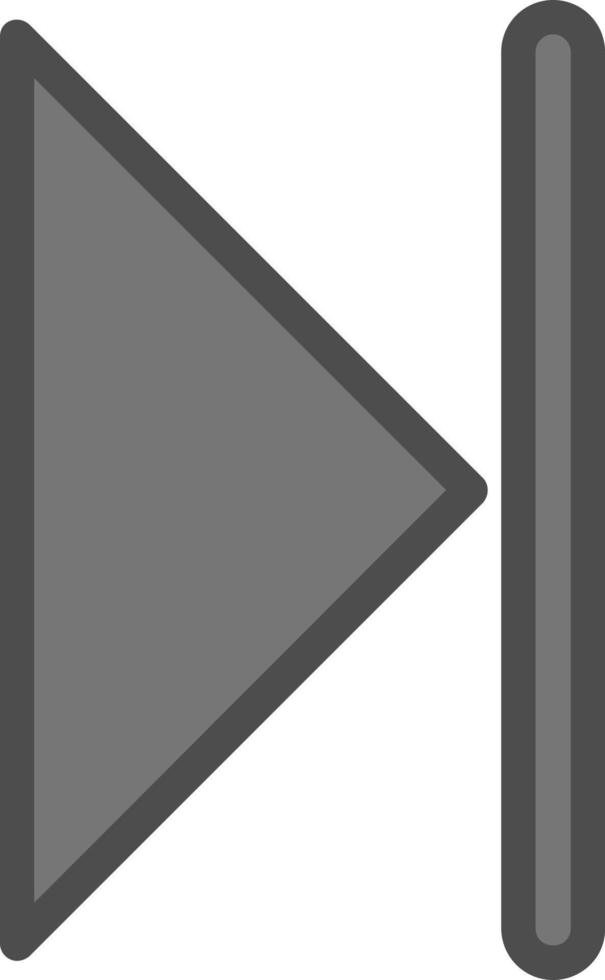 Skip Vector Icon Design