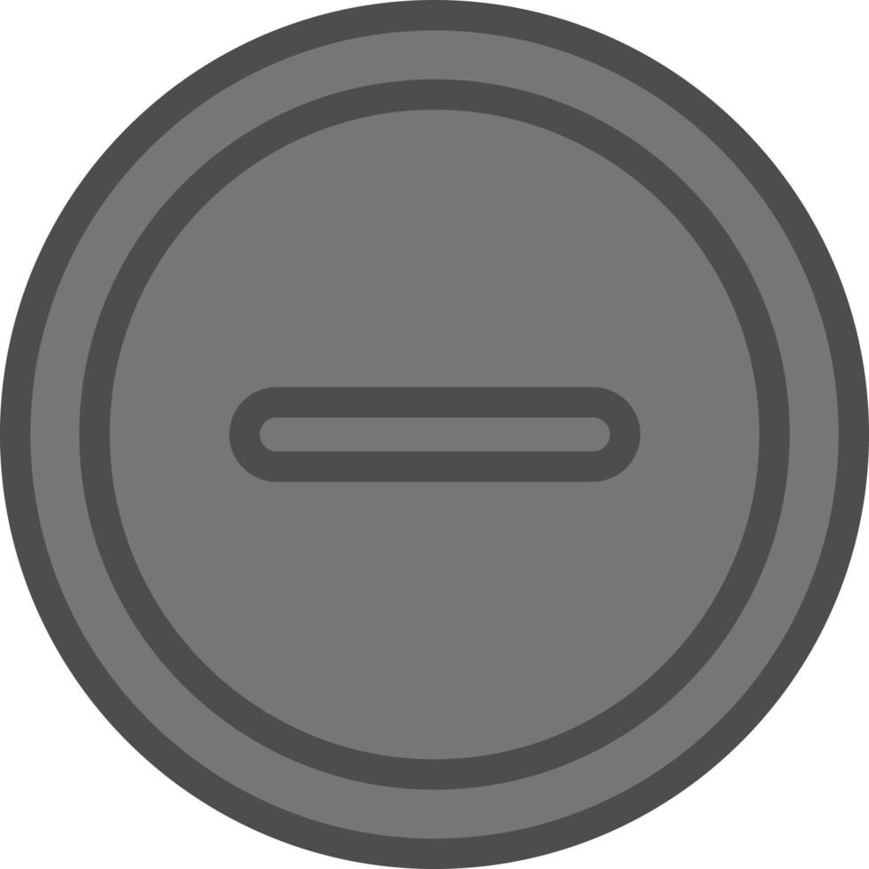 Minus Vector Icon Design
