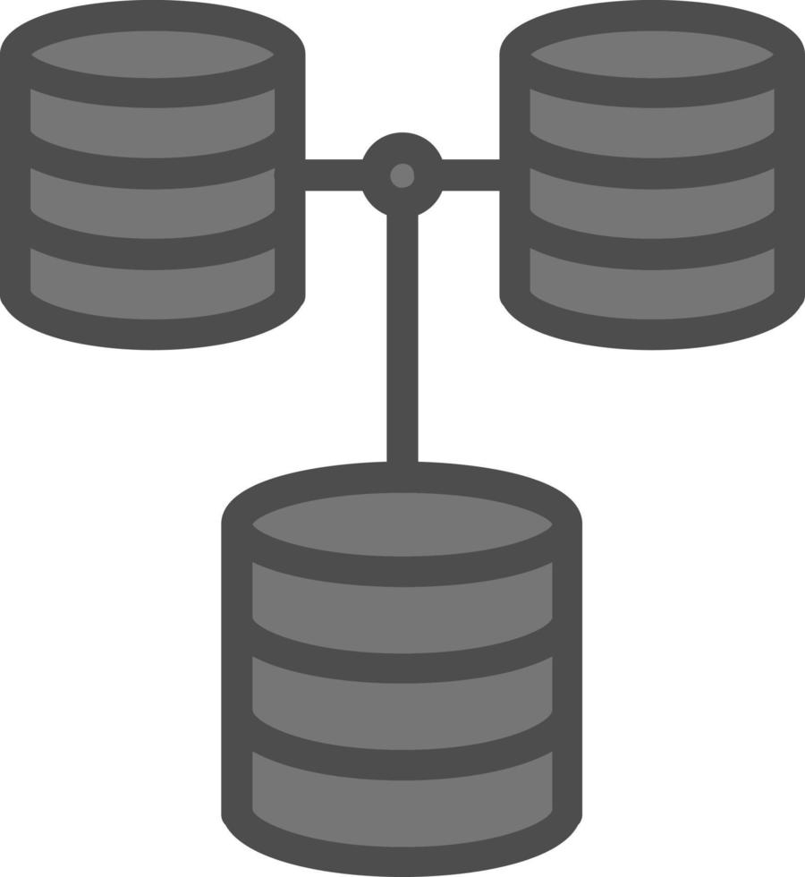 Database Vector Icon Design