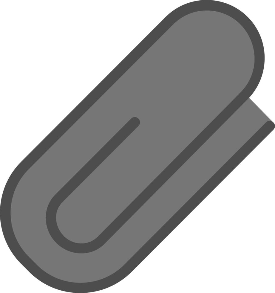 Paperclip Vector Icon Design