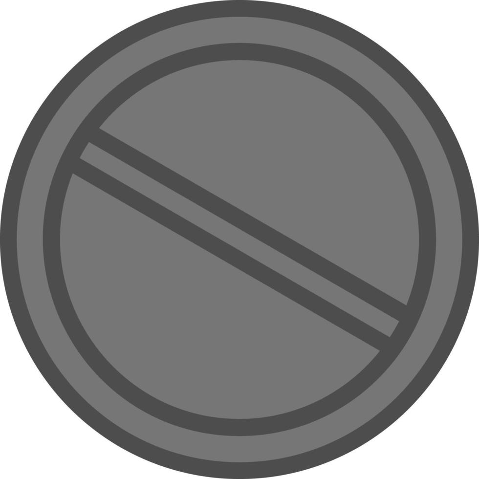Slash Vector Icon Design