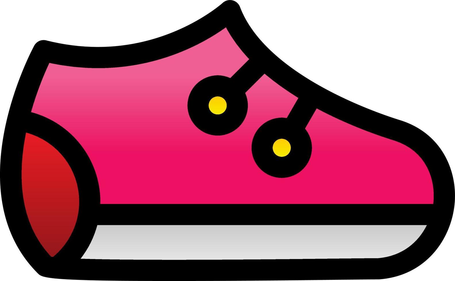 Baby Shoes Vector Icon Design
