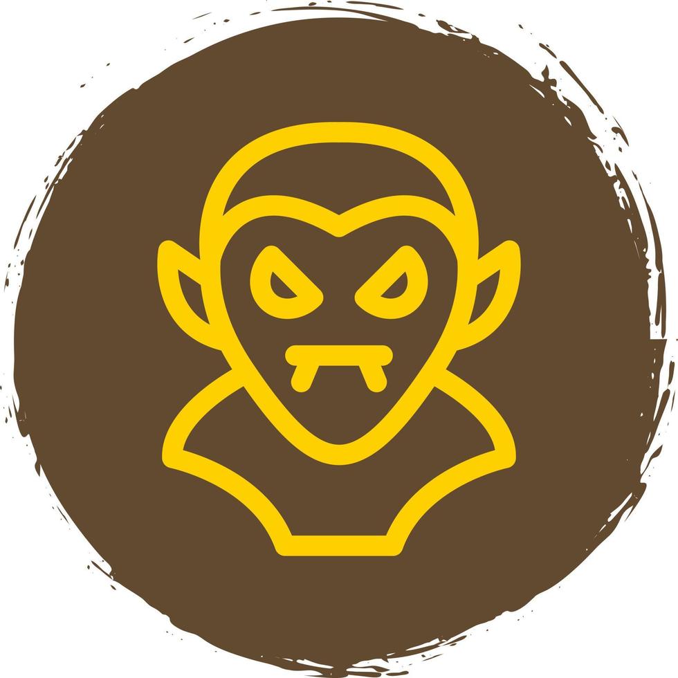 Dracula Vector Icon Design