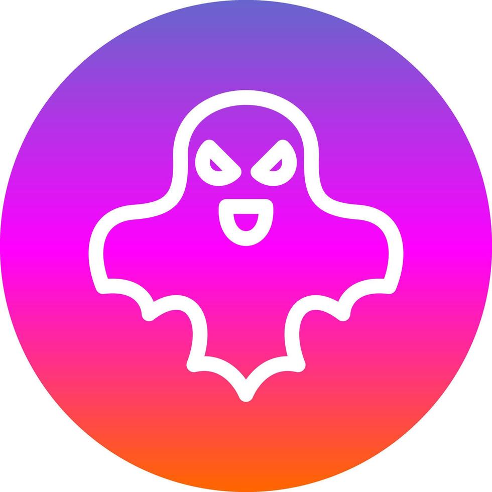 diseño de icono de vector fantasma