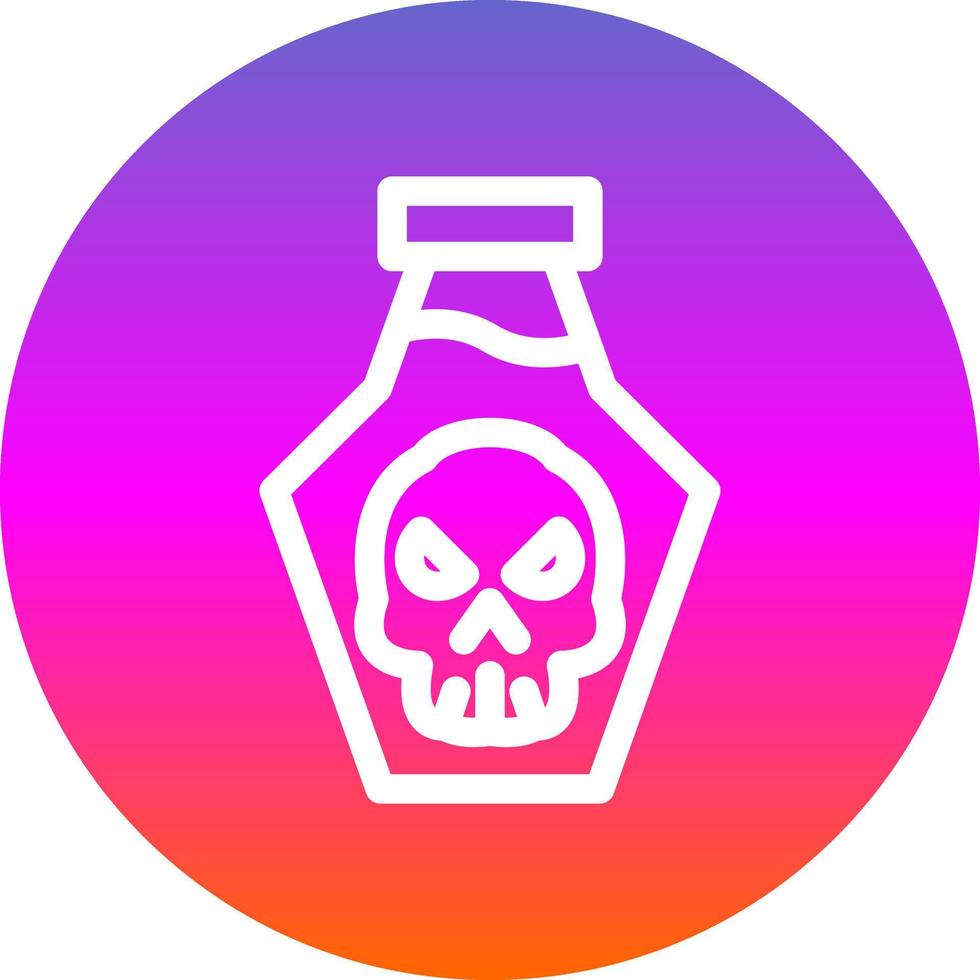 Poison Vector Icon Design