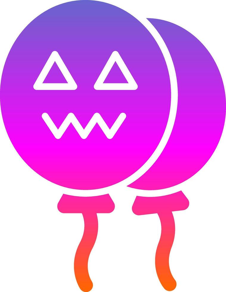 Balloons Vector Icon Design